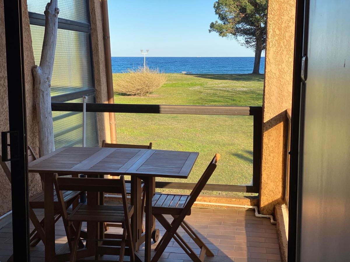 Residence Santa Lucia, Studio Avec Piscine , Vue Mer Et Pied Dans L'Eau , Moriani-Plage 외부 사진