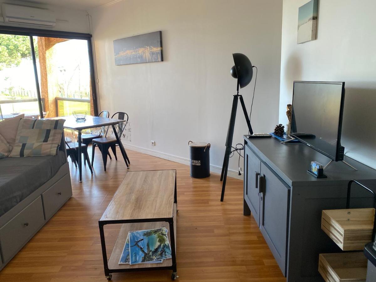 Residence Santa Lucia, Studio Avec Piscine , Vue Mer Et Pied Dans L'Eau , Moriani-Plage 외부 사진
